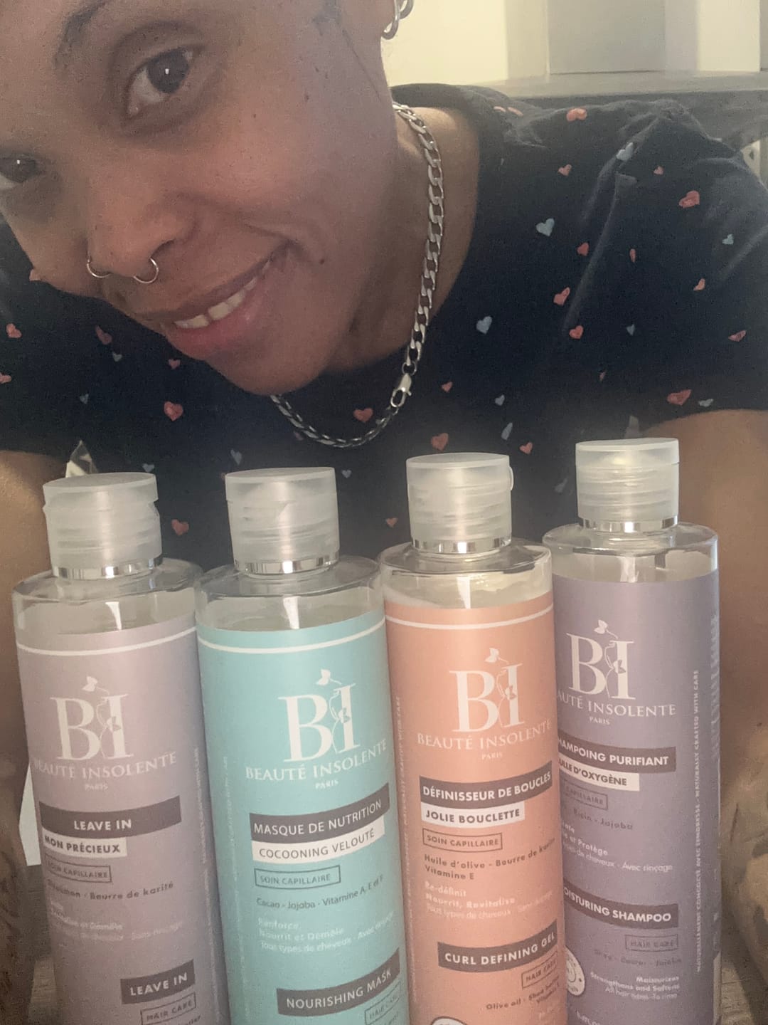 Customer photo review of ROUTINE CHEVEUX BOUCLES
