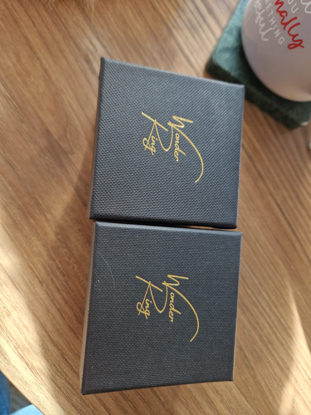 Customer photo review of The Golden Steel Wonder Ring Set