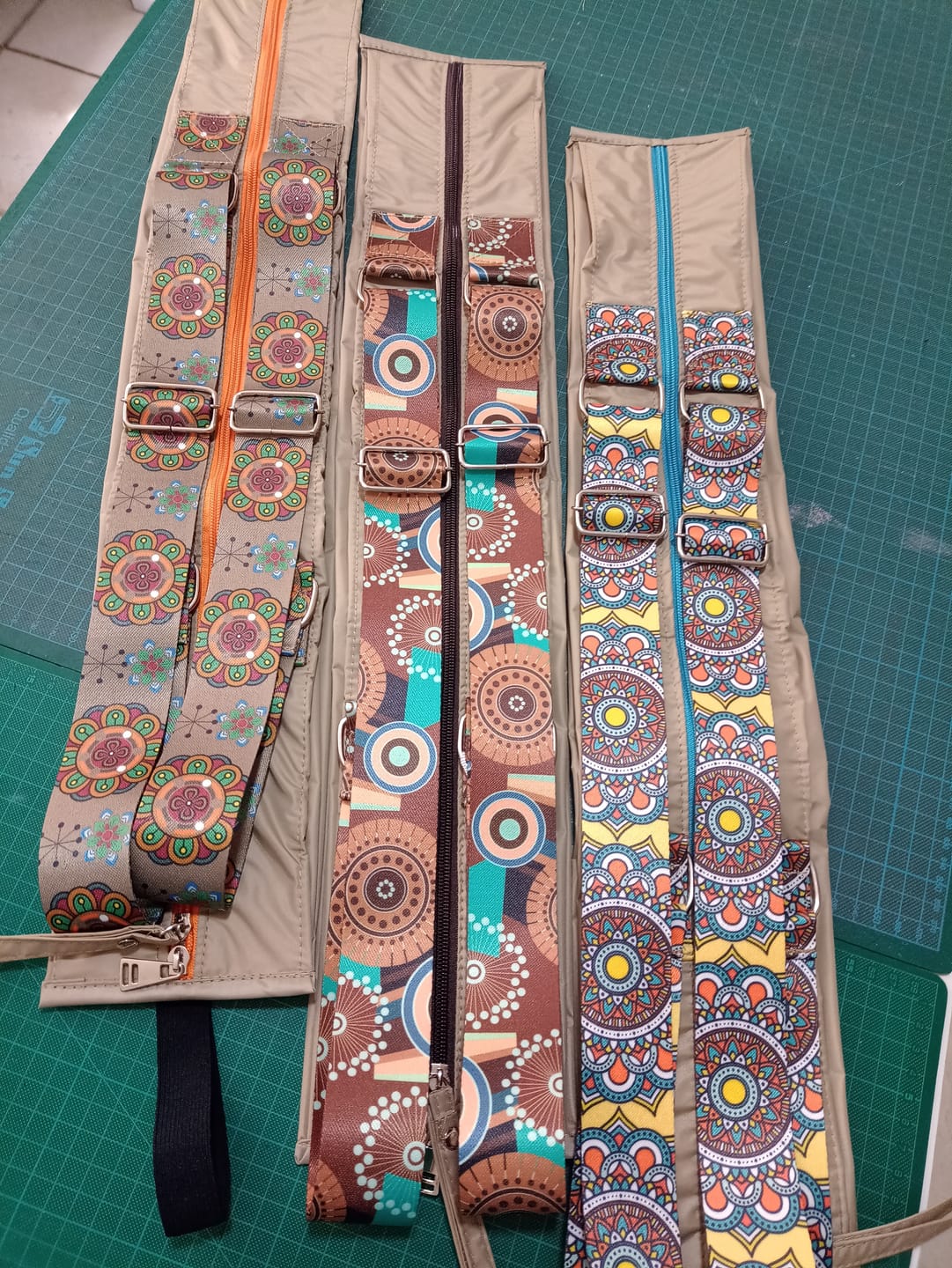Customer photo review of NYLON 190T EMBORRACHADO COR AREIA