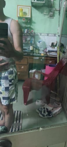Customer photo review of Redresseur de Dos Homme