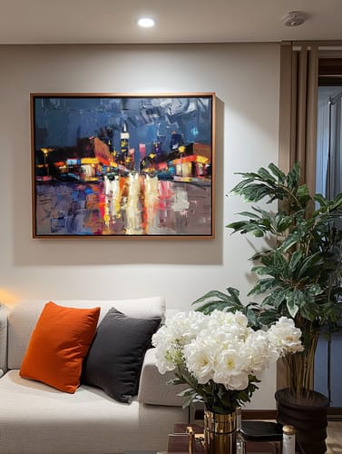 Customer review photo for Colorful Painting #CA252