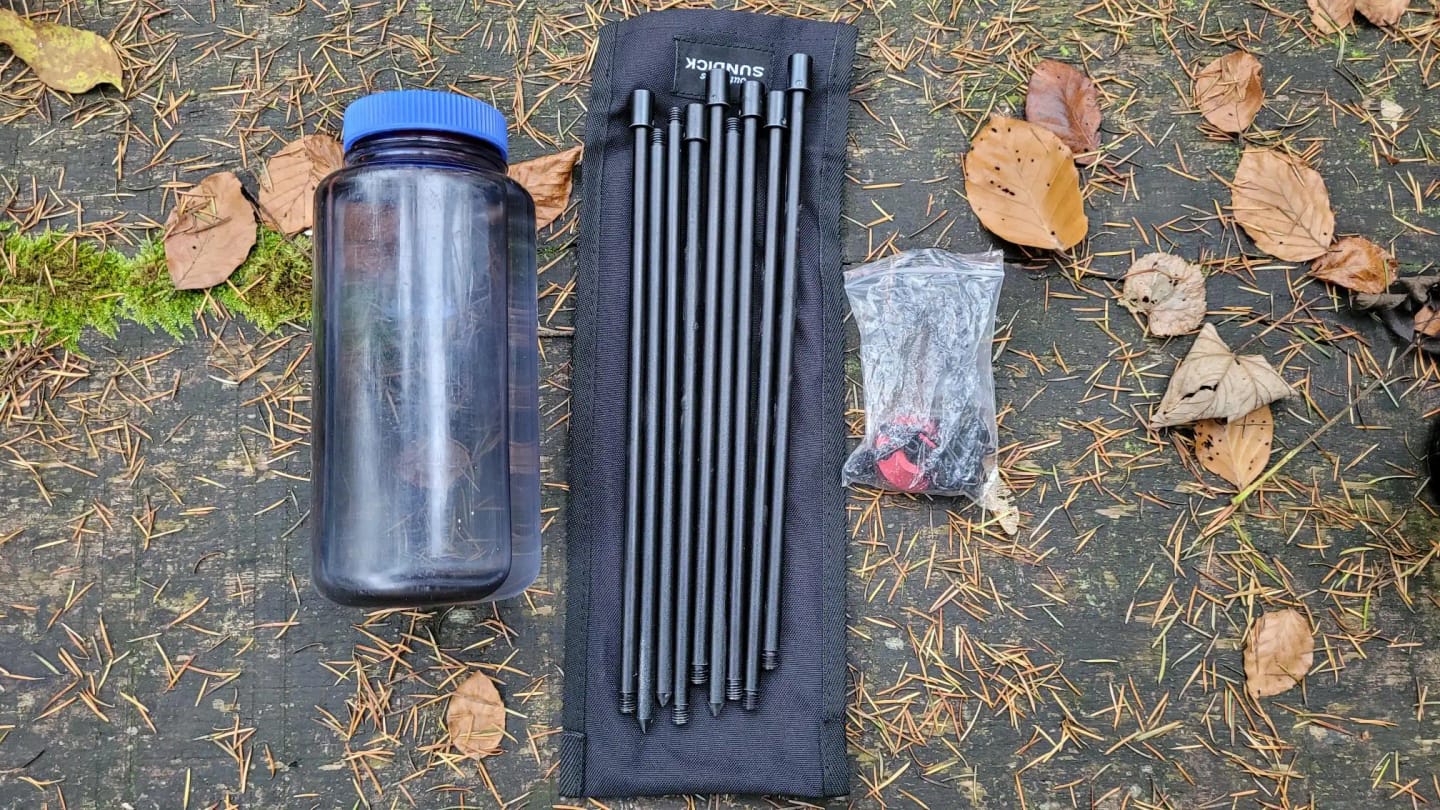 Customer photo review of Camping-Dreibein für Lagerfeuer