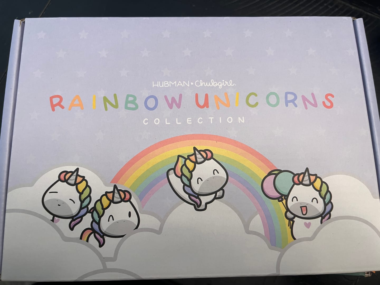 Customer photo review of Rainbow Unicorns Box Set