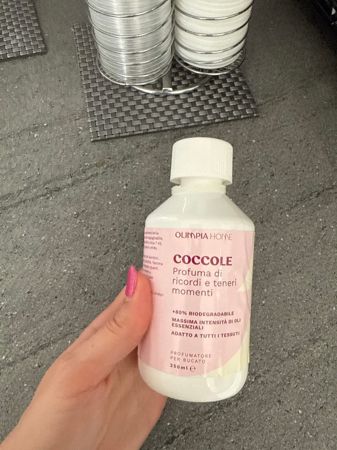 Customer photo review of Coccole - Profuma di Ricordi e Teneri Momenti