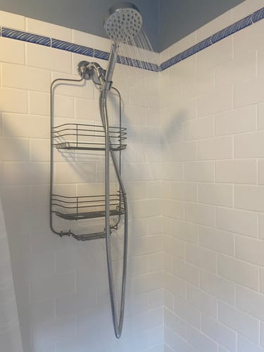 Customer photo review of All Metal Handheld Shower Head Set, Low Flow 1-Spray, 1.75 GPM