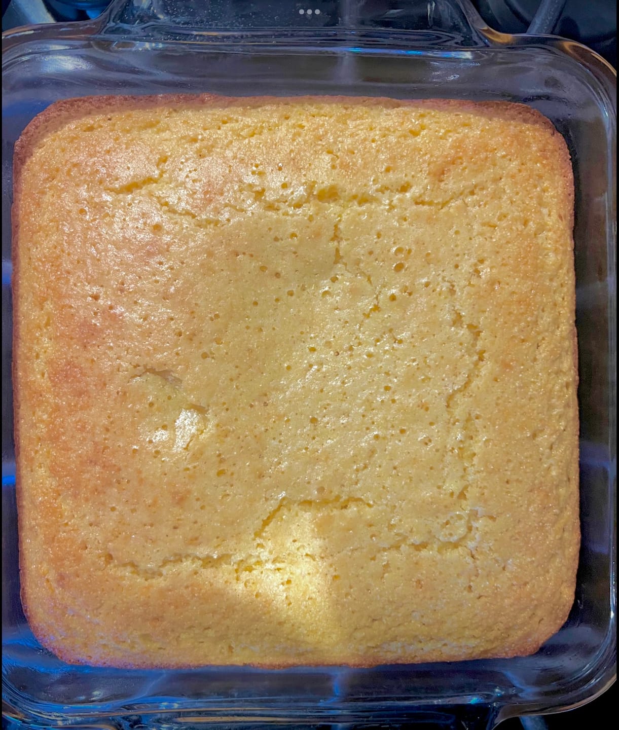 Customer photo review of Cousin T's Gourmet Honey Cornbread Mix