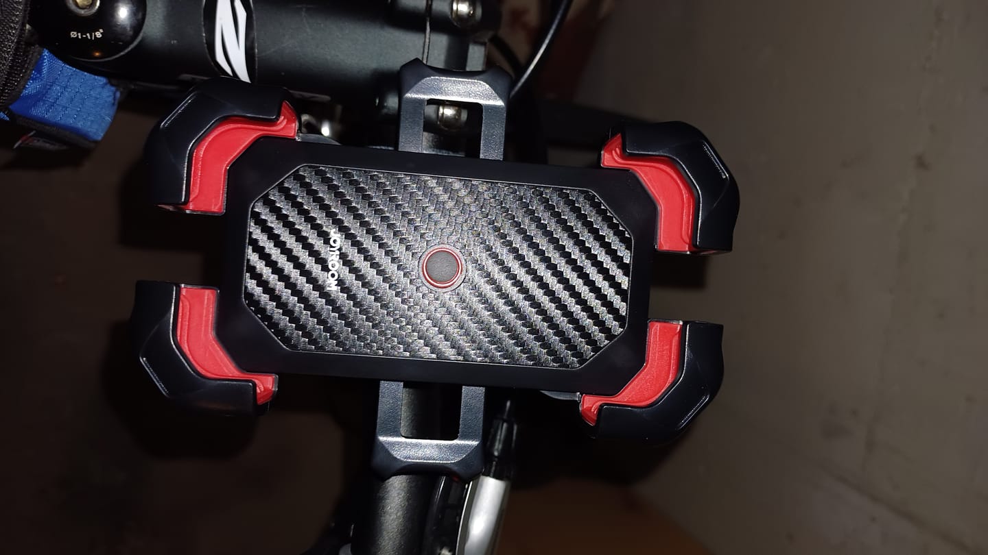 Customer photo review of Handyhalterung PRO - für alle Smartphones