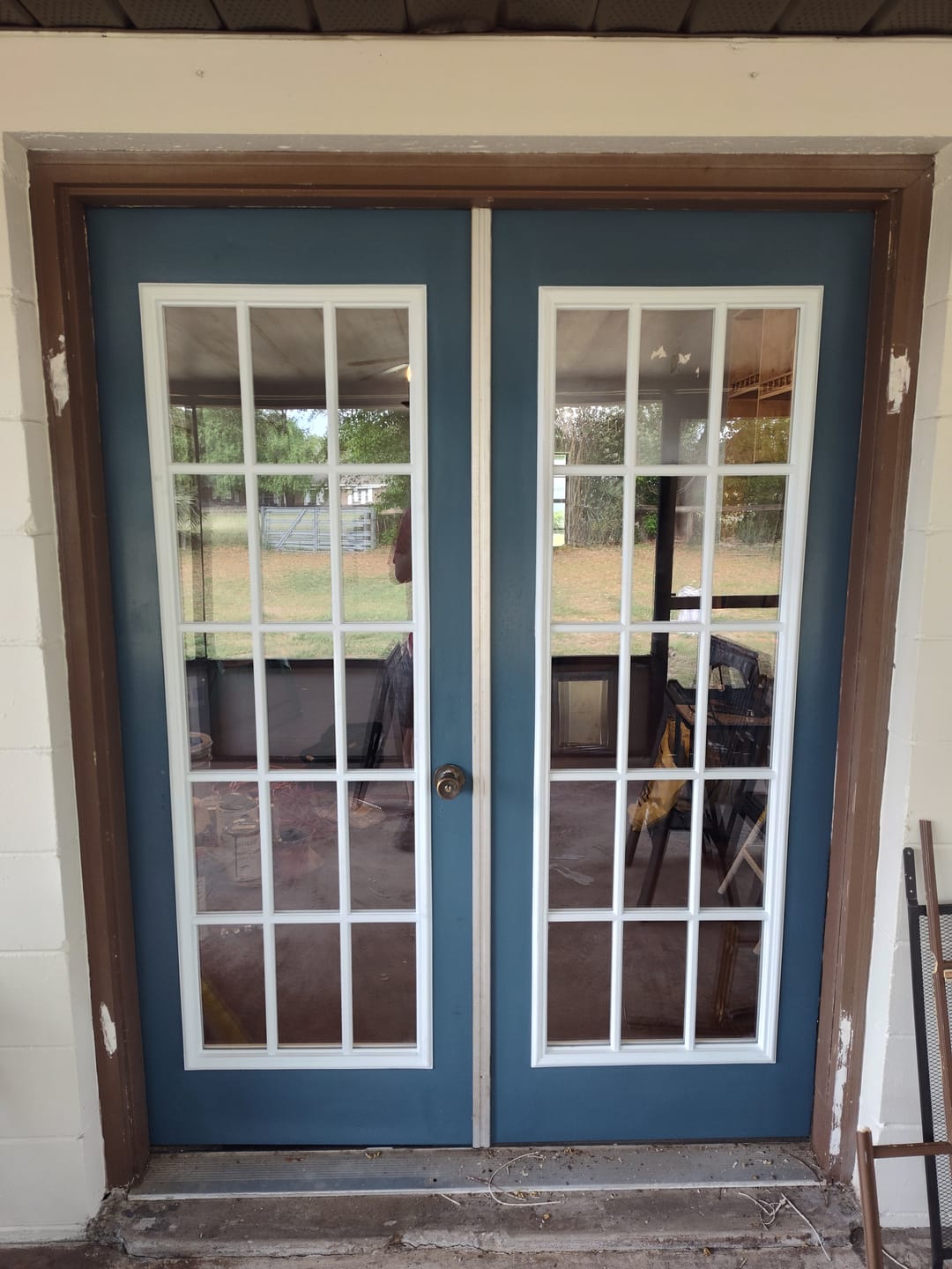 Customer photo review of Clear 15 Lite Glass and Frame Kit (Full Lite)