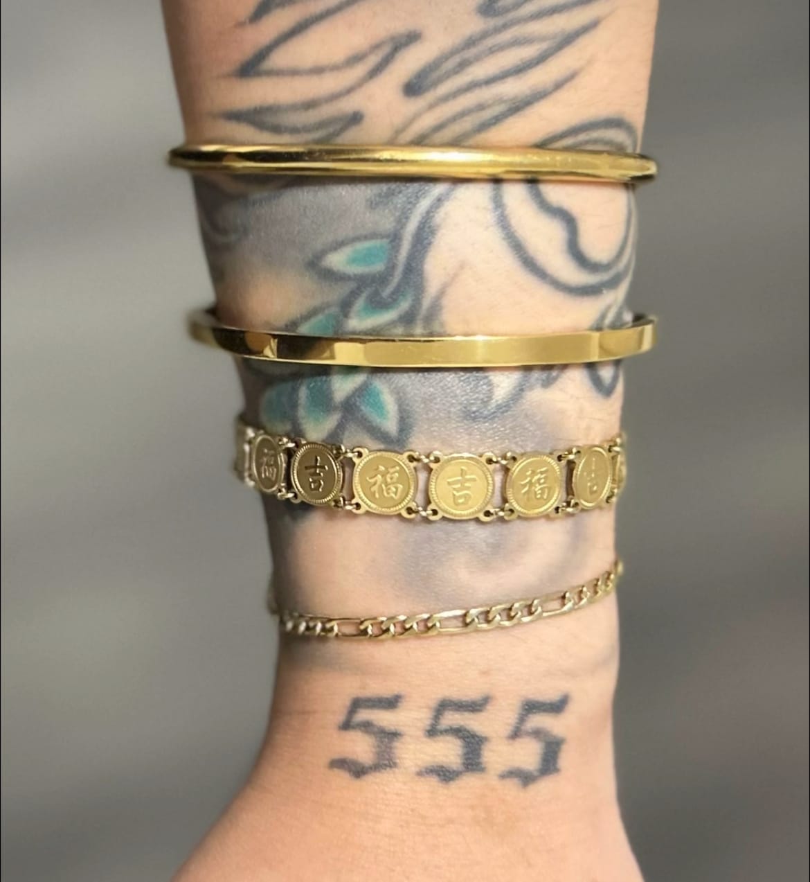 Customer photo review of Classic Flat Bangle