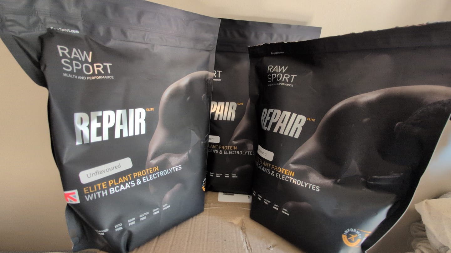 Customer photo review of Elite Repair Protein Powder