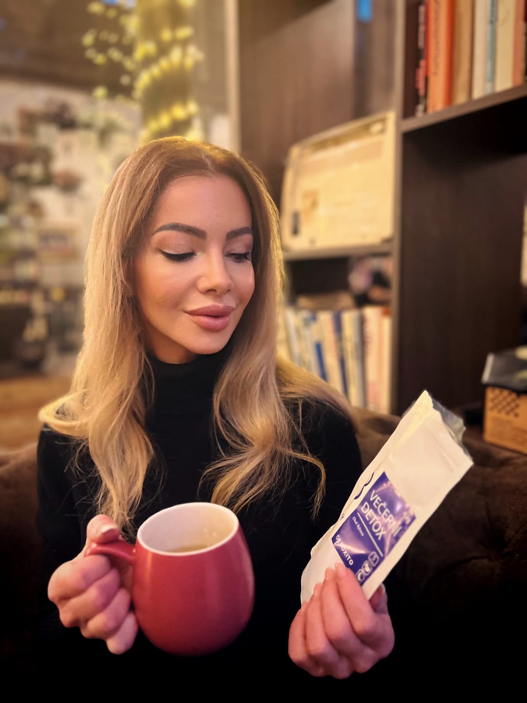 Customer photo review of Večerní Detoxikační čaj (28 denní)