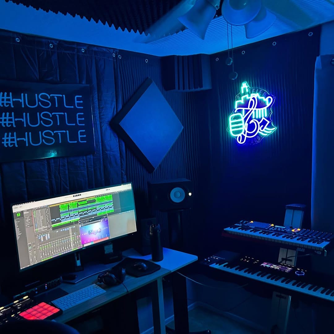Customer photo review of Custom Neon Signs