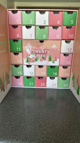 Customer photo review of 2024 Advent Calendar