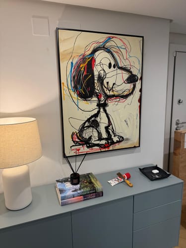 Customer review photo for Abstract Graffiti Art #GA051