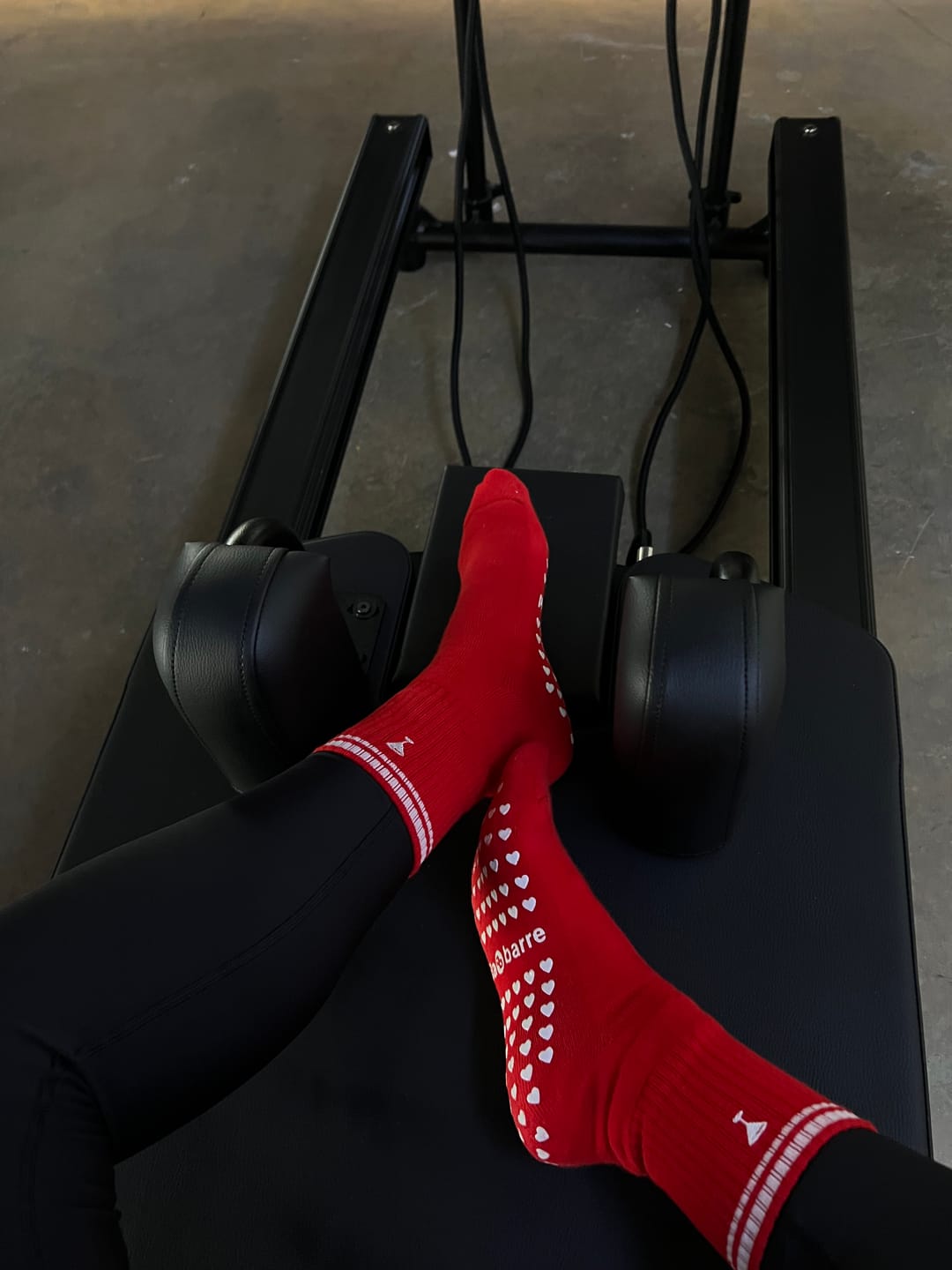 Customer photo review of Tini Bit Spicier Grip Socks