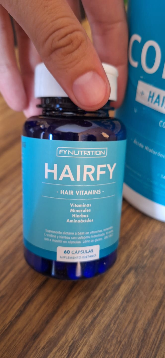 Customer photo review of Vitaminas Hairfy