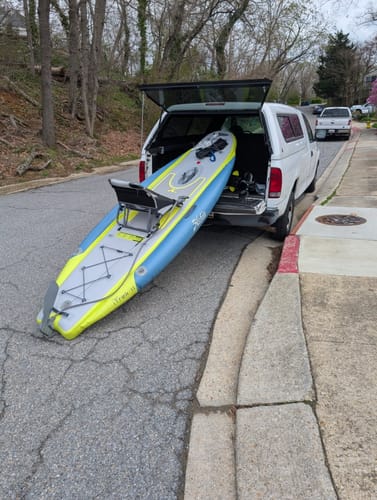 Customer photo review of Hobie Mirage iTrek 11 Inflatable Pedal Kayak