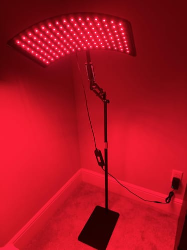 Customer photo review of Red Light Therapy Device