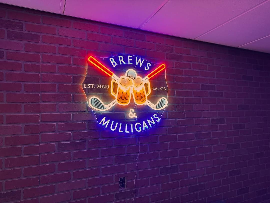 Customer photo review of Custom Neon Signs