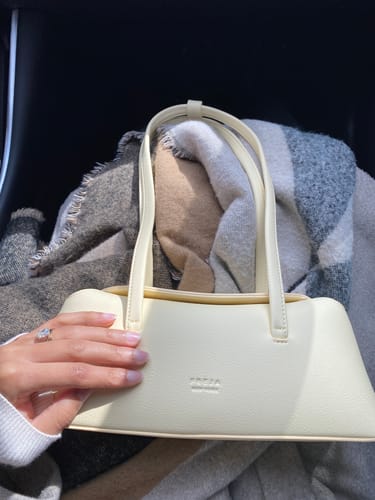 Customer photo review of Mini Chrystie Bag Butter