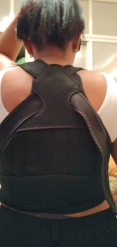 Customer photo review of Attelle de Posture Dos