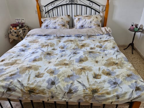 Customer photo review of Casey - סט כותנה 200