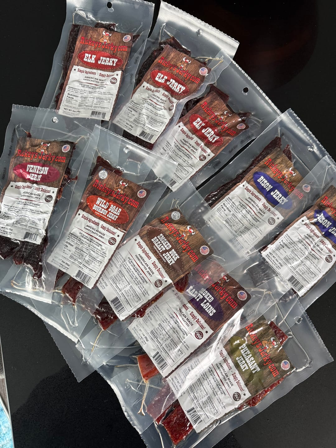 Customer photo review of 10 PACK EXOTICS (you pick the meat)