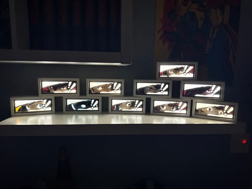 Customer photo review of Oracle Eyes Light Box (Persona 5 Royal)