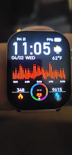 Customer photo review of Gard Pro Health Smartwatch 3