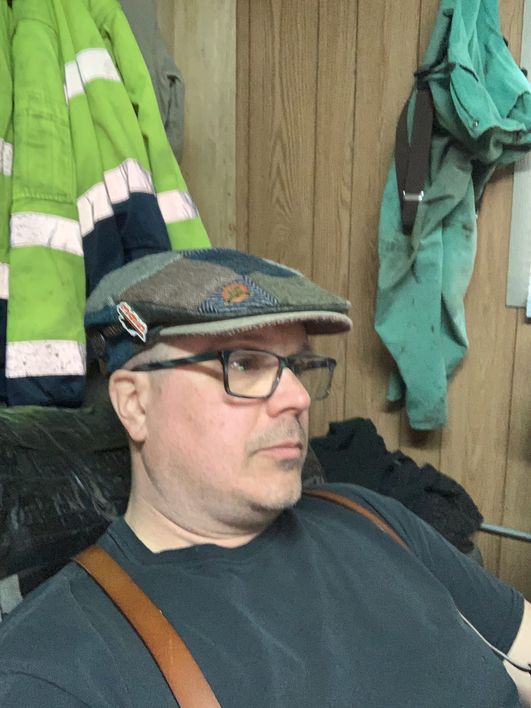 Customer photo review of Vintage Cap Patchwork Tweed