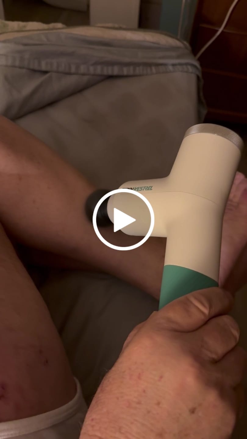 Customer video review of Kestrel Percussion Massager