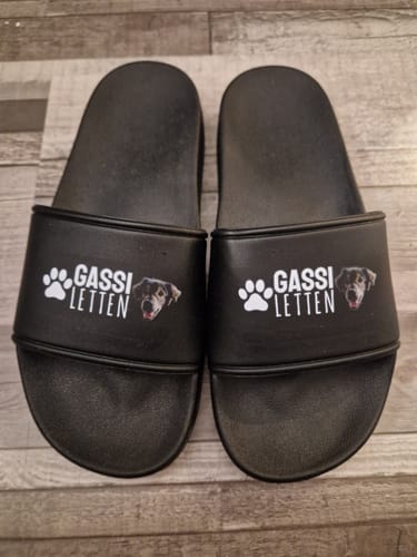 Customer photo review of Gassiletten - Individuelle Badelatschen