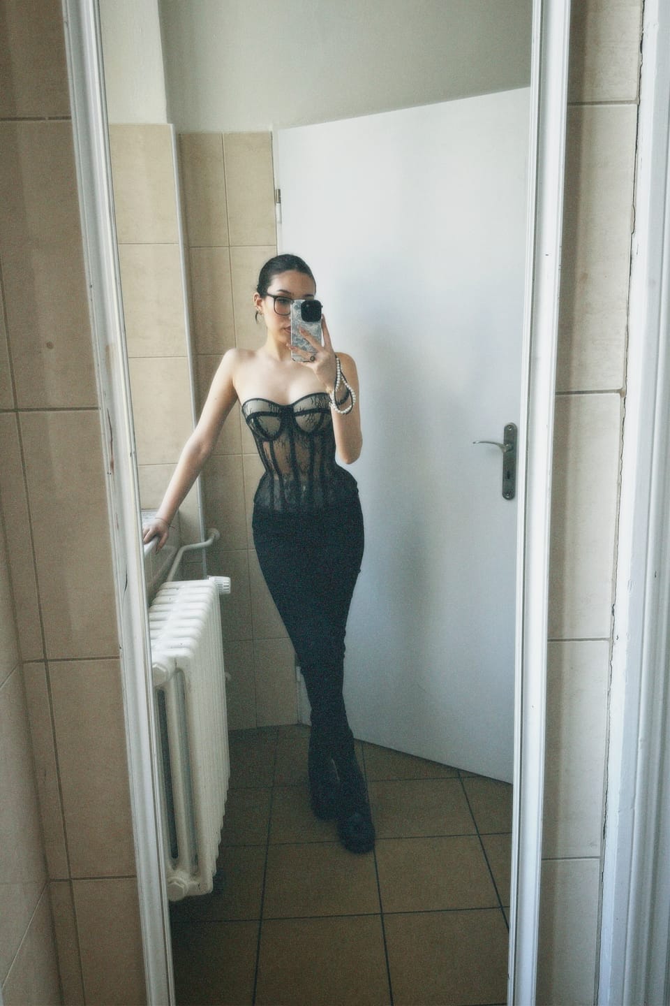 Customer photo review of Olivia corset