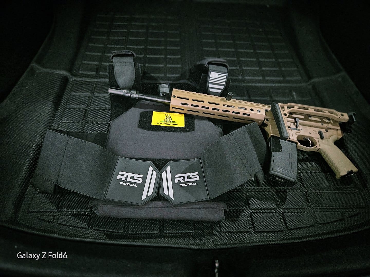 Customer photo review of RTS Tactical FX770 Level IIIA Soft Armor Sleek 2.0 Active Shooter Kit