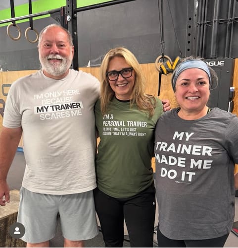 Customer photo review of Not The Instructor T-Shirt