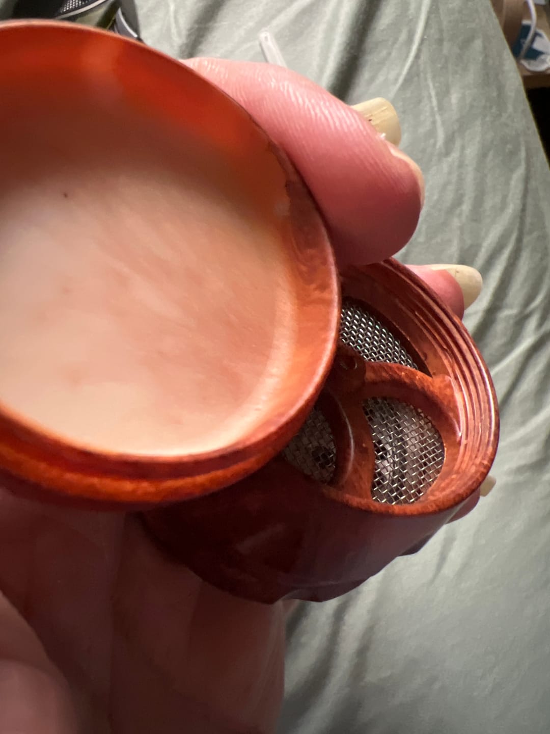 Customer photo review of Wooden & Metal Premium Grinder