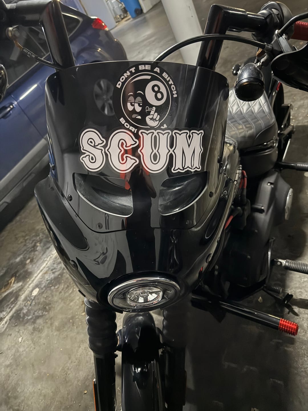 Customer photo review of ALL BAD DAYS STICKER