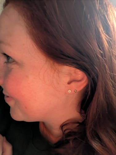 Customer photo review of Tiny Gold Ball