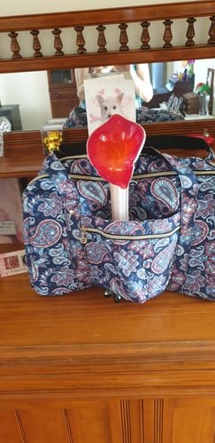 Customer photo review of Weekender Overnight Duffle Bag