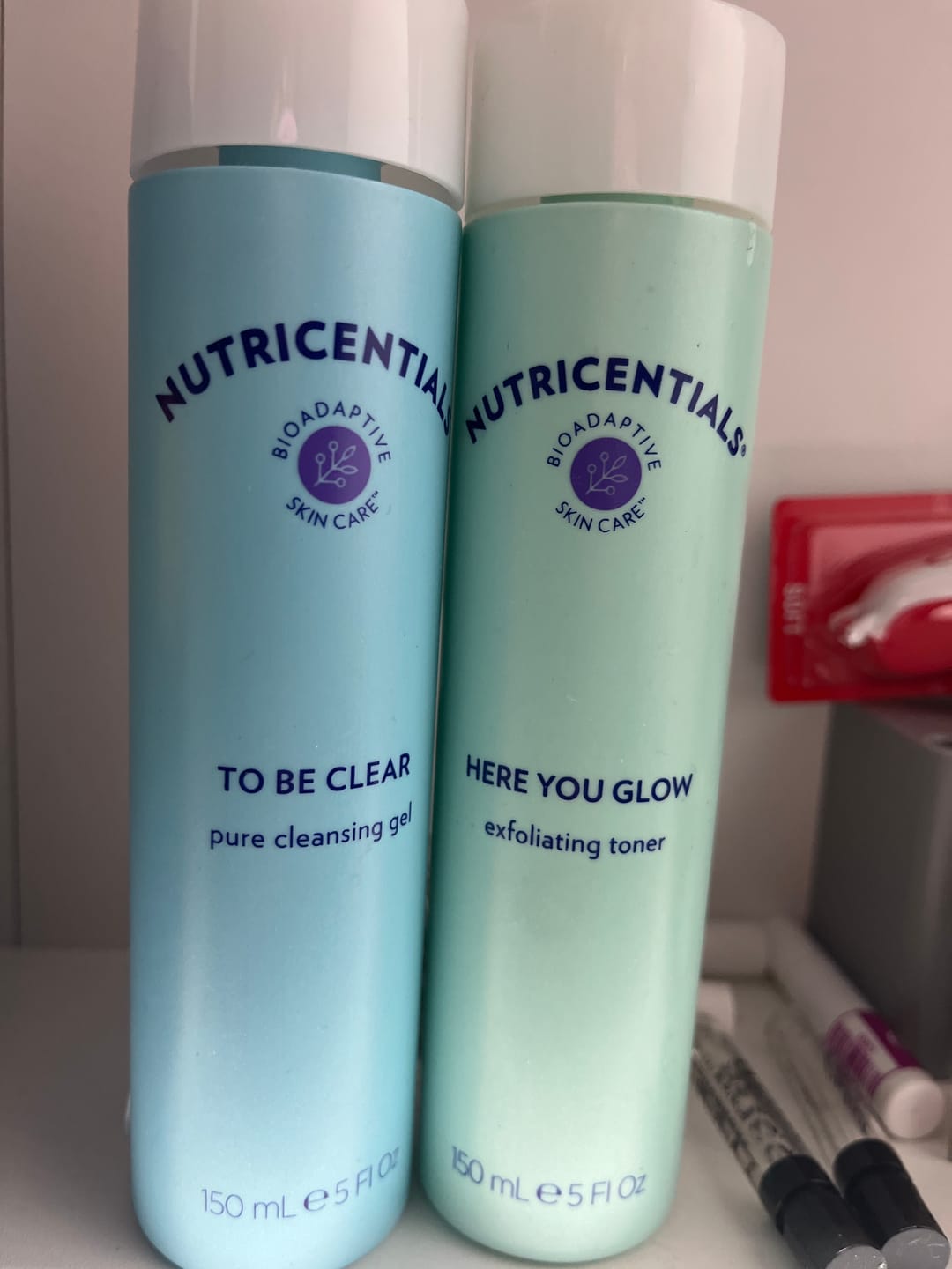 Customer photo review of To Be Clear Pure Cleansing Gel