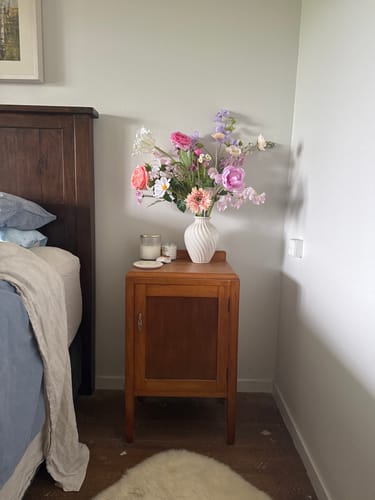Customer photo review of Pastel Silk Flowers
