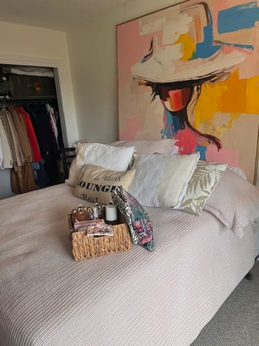 Customer photo review of People Canvas Art #PE018