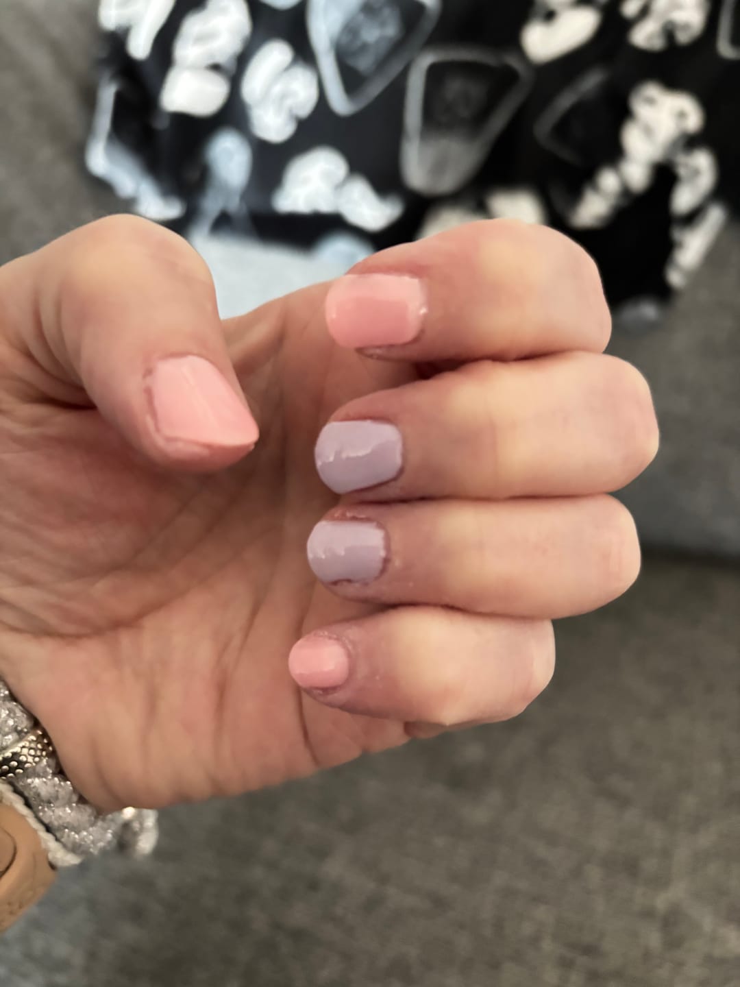 Customer photo review of Limited Edition 5 - Mood Change Berry Dipping Powder