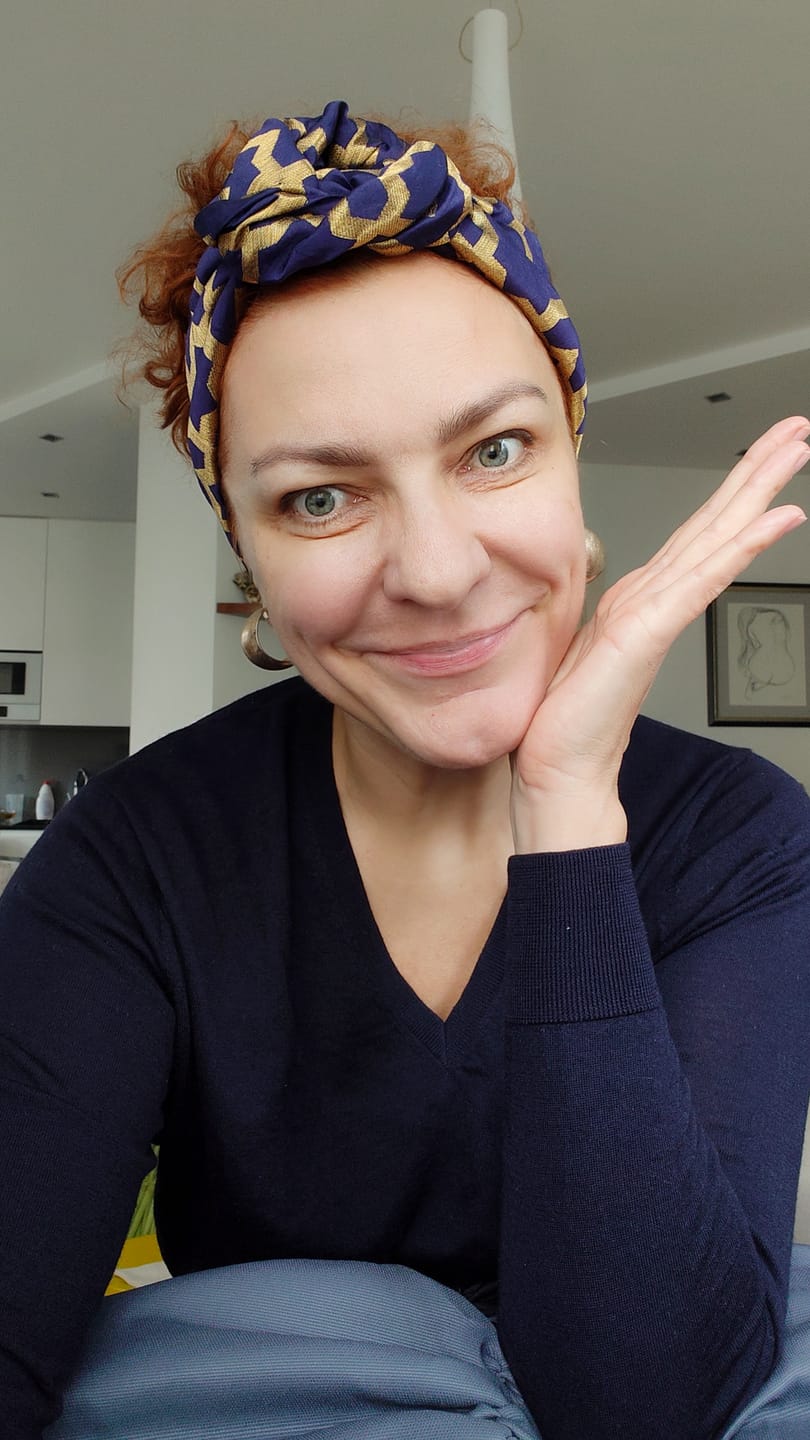 Customer photo review of Miss Hanane Silk-Turban