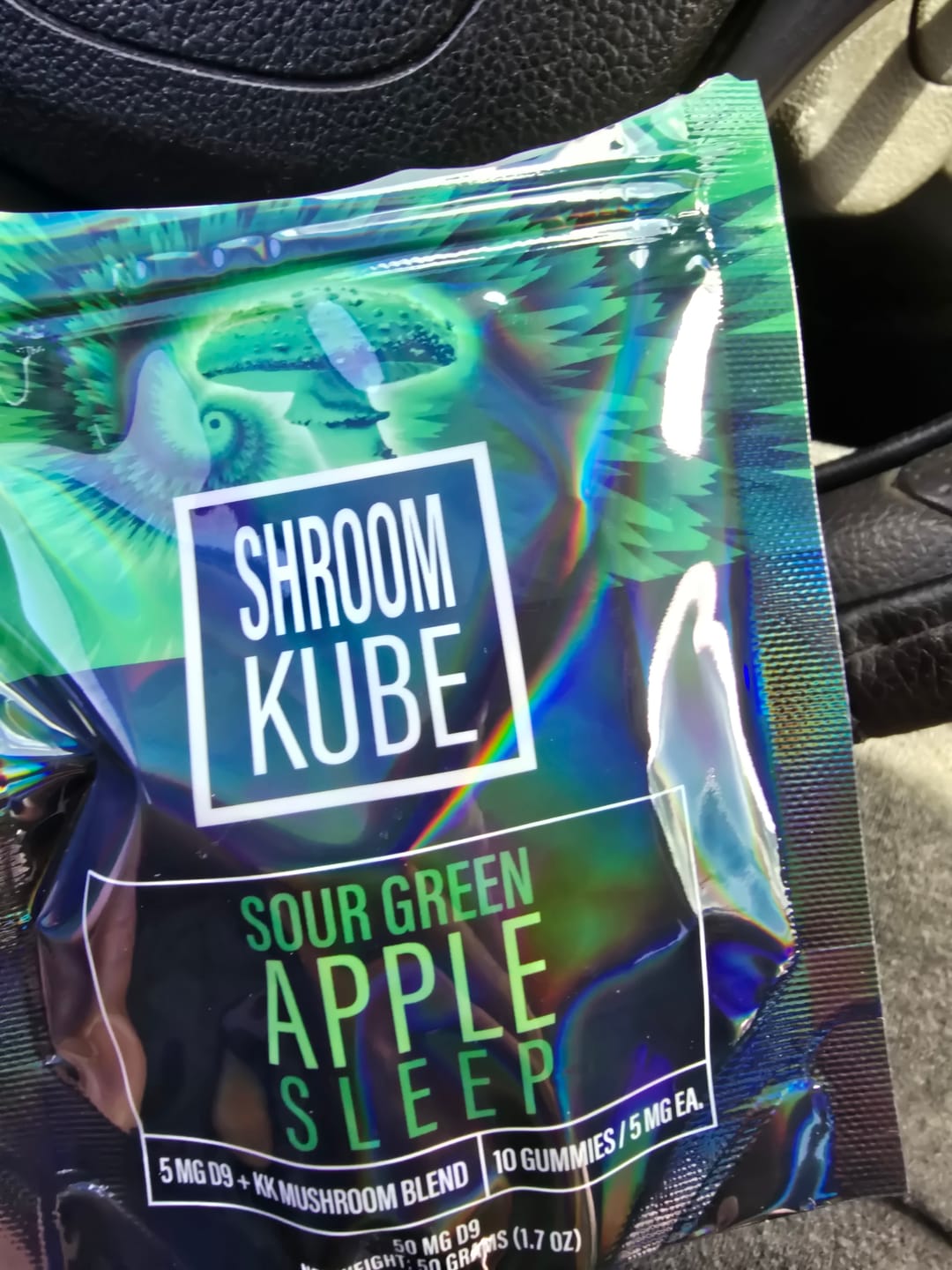 Customer photo review of Shroom Kube - Sampler Pack (Grape Stomper, Sour Watermelon, Green Apple)