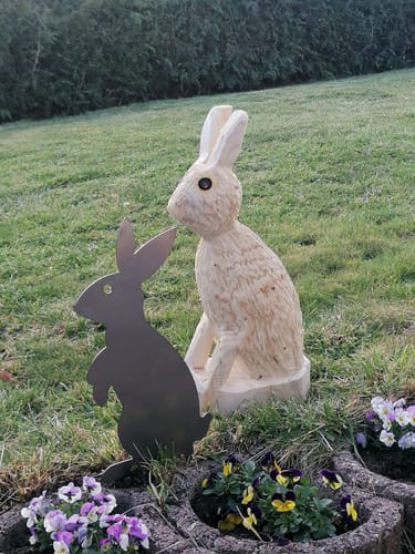 Customer photo review of Gartenstecker Eule