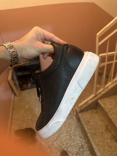 Customer photo review of Deri Sneaker (Hakiki Deri)