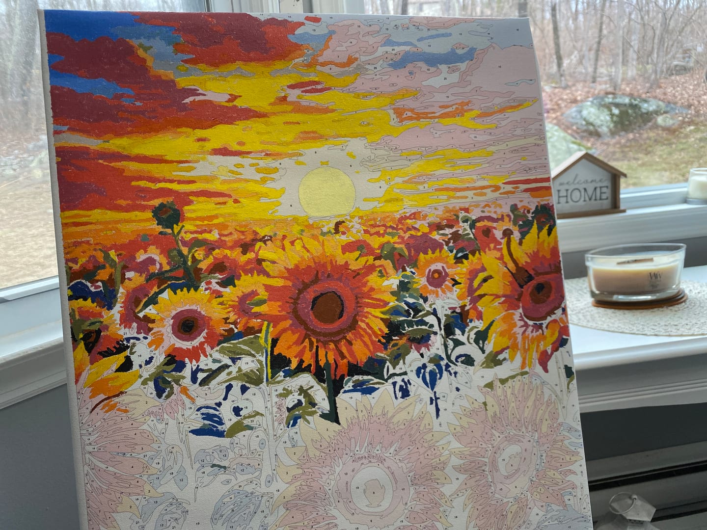 Customer photo review of Sunflower Dusk
