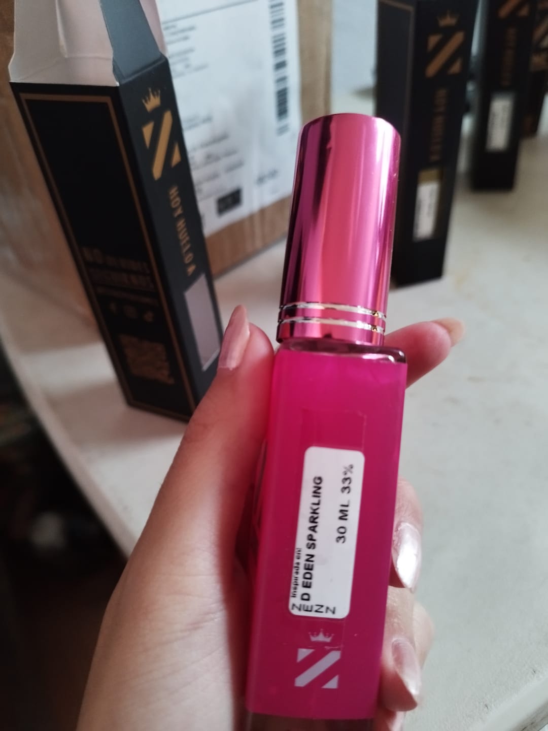 Customer photo review of Perfume Tendencia D EDEN SPARKLING LYCHEE NUEVO MARZO 2024 zenz