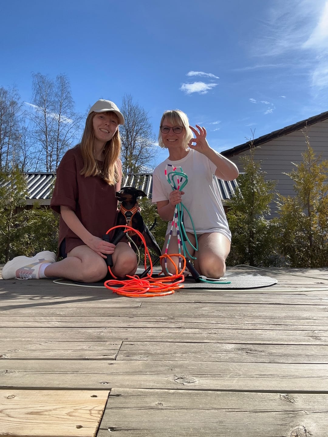 Customer photo review of Hoppetau med vekt